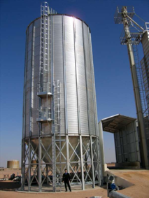 Stockage sur un silo